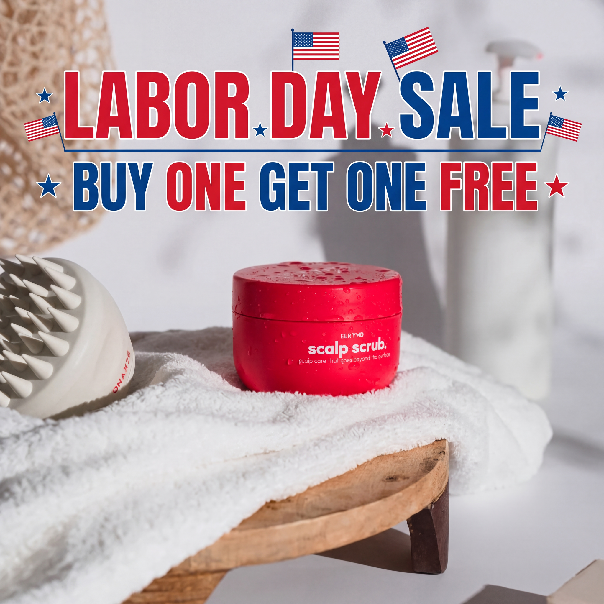 Labor Day - Revive + Restore Scalp Scrub